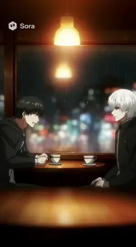 Black-haired Kaneki: Then why?! WHY DIDN’T YOU SAVE THE MANAGER?! White-haired Kaneki: …because he smiled. #tokyoghoul #kaneki #sora #animefyp #ai 