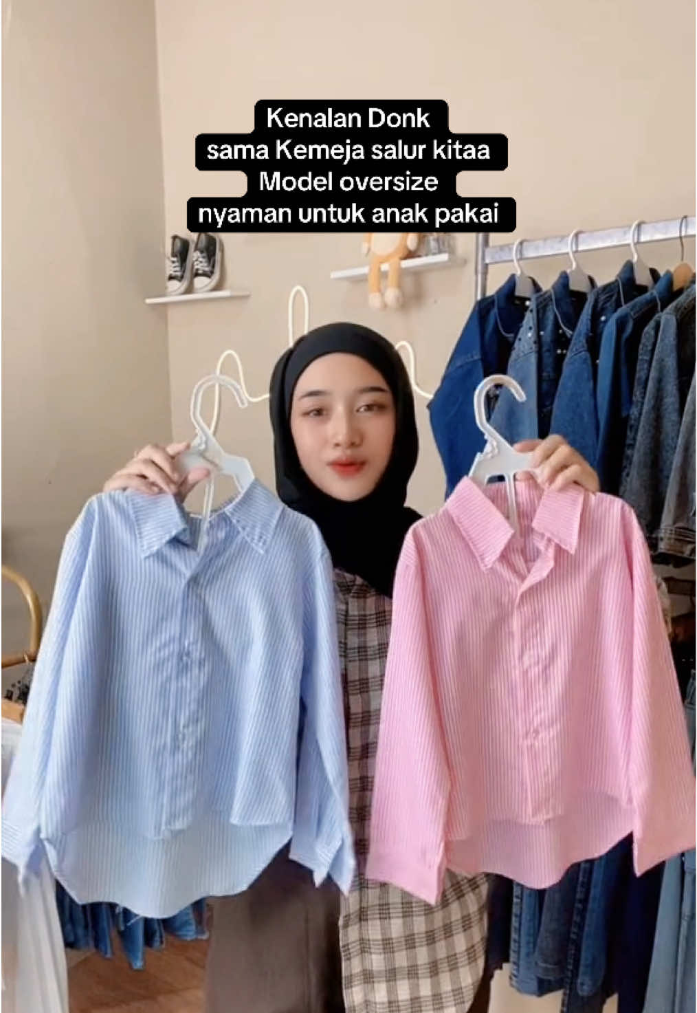 Cari kemeja anak? Kita juga punya #racuntiktok #promomakangajian #spiloutfit #kemejaanak #fypage 