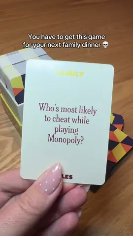 We were CACKLING at the dinner table 🤣 the best way to connect and lighten the mood 