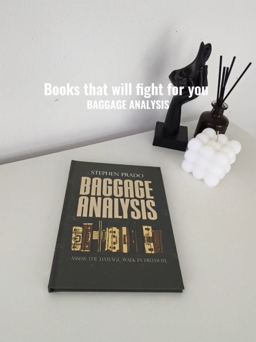 Finally got my copy of Baggage Analysis by Stephen Prado 📖 Can’t wait to unpack the lessons inside. ✨ We all carry baggage, but this book reminds us it’s time to let go and let God. 🙏☝️ #baggageanalysis #christianbook #BookRecommendations  #stephenprado 