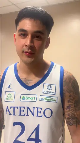 “It’s electrifying.” ⚡️  Dominic Escobar shares how it feels to have had a breakout performance during his first Ateneo-La Salle rivalry matchup.   Video by Mario Quirino Manlutac | Mario_TheGUIDON on X #AteneoBasketball #OneBigFight #UAAPSeason88 