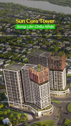 SUN CORA TOWER - SONG LÂN CHẦU NHẬT Căn hộ cao cấp đa dạng từ Studio, 1BR+, 2BR, 3BR, Duplex. Sở hữu lâu dài, giá trị truyền đời. #coratower #Suncoratower #Sungroup #chungcucaocap #canhocaocap  