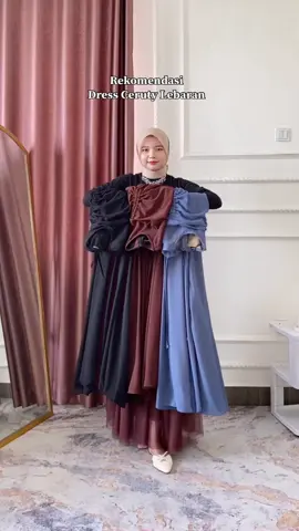 Ada ukuran L dan XL nya 😍#fyp #dresskondangan #dresslebaran #dressceruty #lebaran2026 