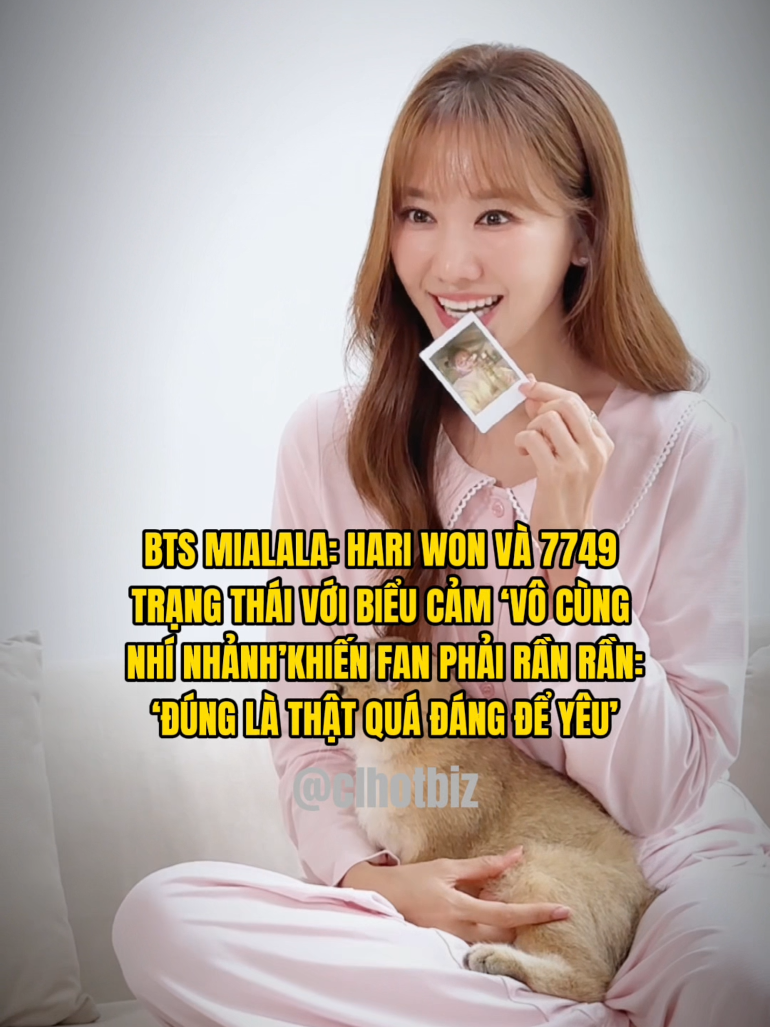 Đẹp gái thường hay tẻn tẻn he #TikTokGiaiTri #hariwon #mialala #mialalahariwon #pyjamas #fyp #xuhuong