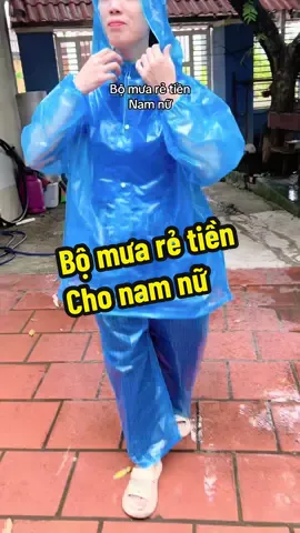 Bộ mưa rẻ tiền chất dẻo dai cho nam nữ #bomua #quanaomua #aomua #dimua #aomuabo 