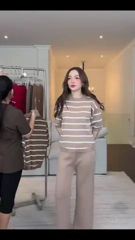 #ชุดเซ็ต2ชิ้น #ชุดเซ็ตไหมพรม #เซ็ตไหมพรม #รีวิวบิวตี้ #tiktokshop 