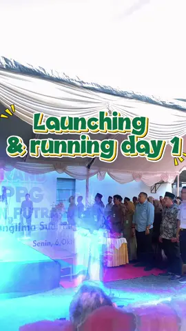 senin = launching langsung running😍 #mbg #makananbergizi #sppgmakananbergizi 