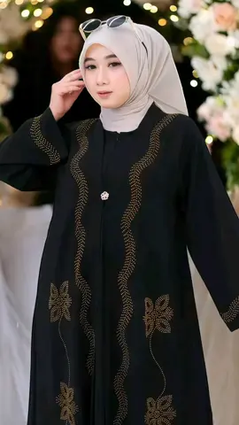 Medina - Abaya Madinah Dubai Bahan Adem Lembut Premium #abayagamiskondanganmewah#outfitkondangan#promomakan1010#fypシ゚viral🖤tiktok #fypシ゚ 🥰