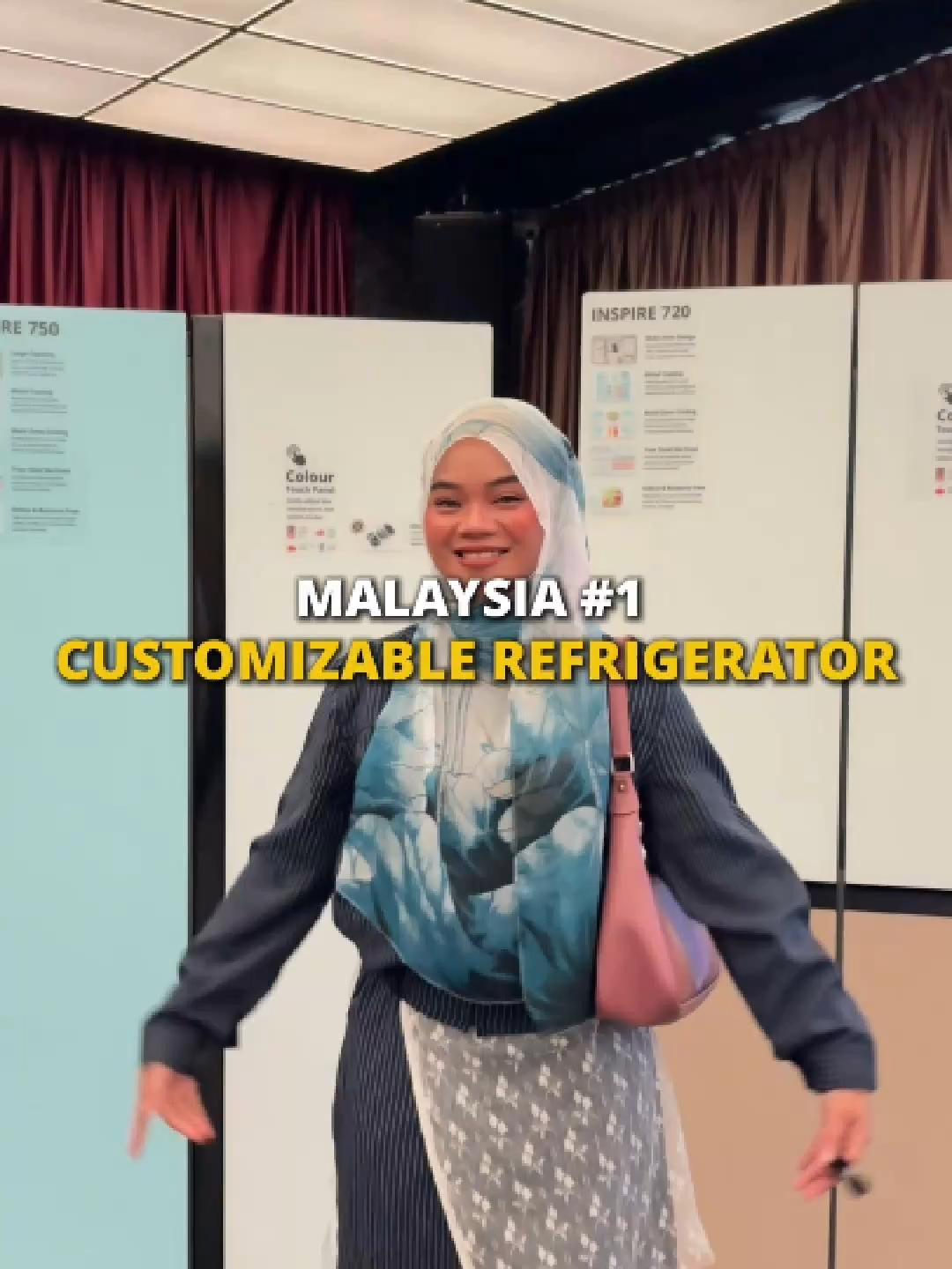✨ Stunning & customizable — the PRISM+ Inspire Fridge! 🧊 Yes guys, it’s customizable tauuu 😍 Pick your size, pick your colour — buat rumah korang nampak lagi wow! 🏡💫 #PRISMplusMalaysia #InspireFridge #CustomizableLiving #SmartHomeUpgrade