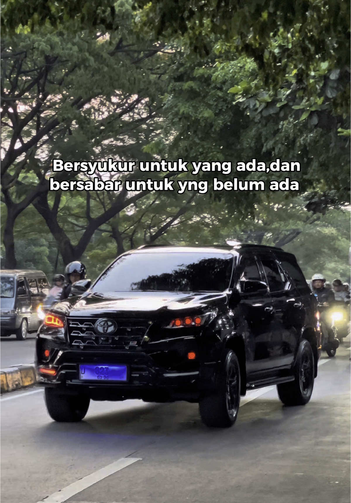 Yang kita kerjakan di mobil ini!! - Sppf Chrome delete  - Sppf silver delete  - premium full dtailing coating  - Sppf velg  - repaint bumper depan belakang  #fypage #fypp #dresscoated #modifikasi #fortuner #fortunergrsport #fortunermodifikasi 