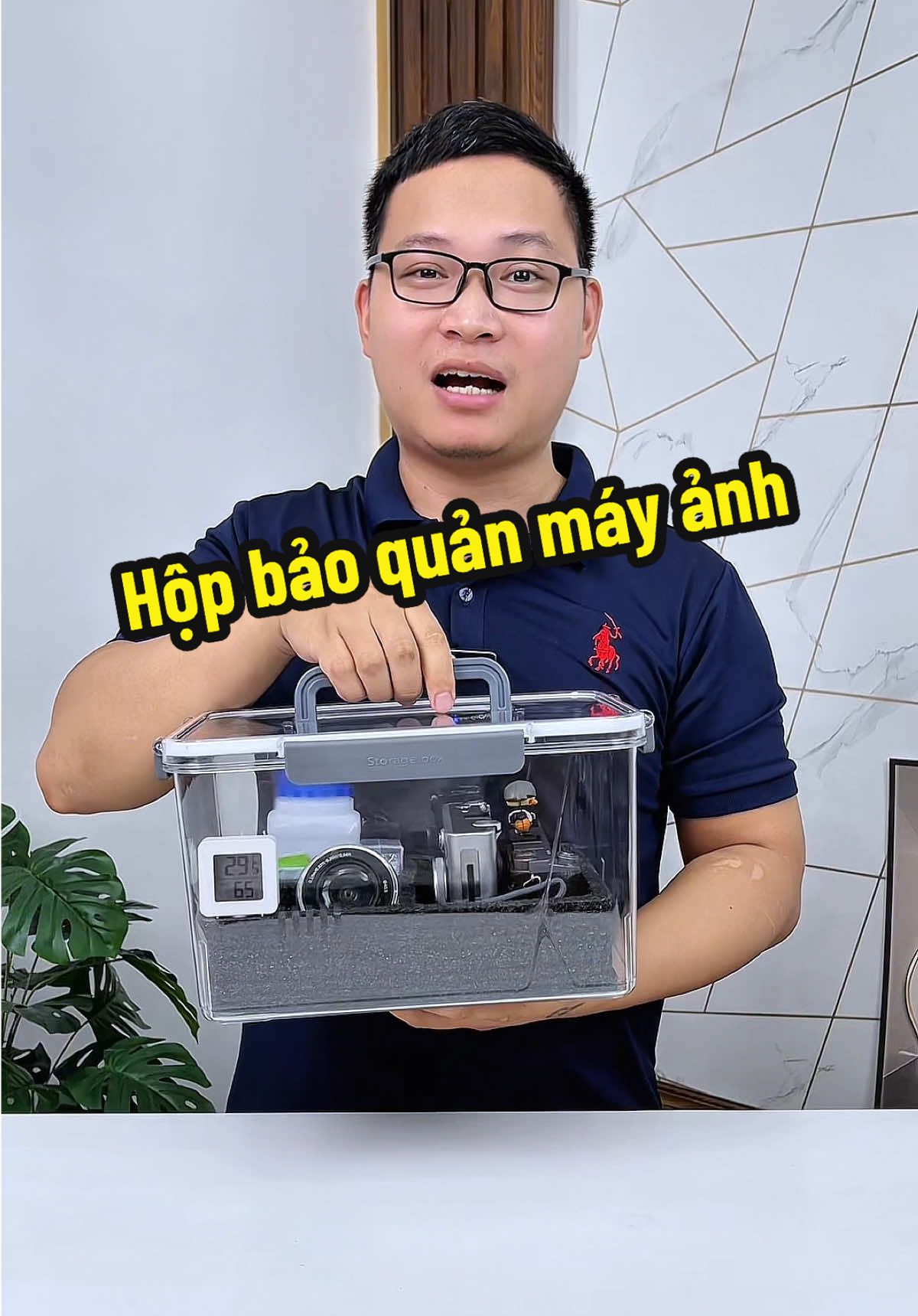 Hộp hút ẩm bảo quản máy ảnh camera chuyên dụng #hophutam #mayanh #phukienmayanh #baoquanmayanh #doannam268 