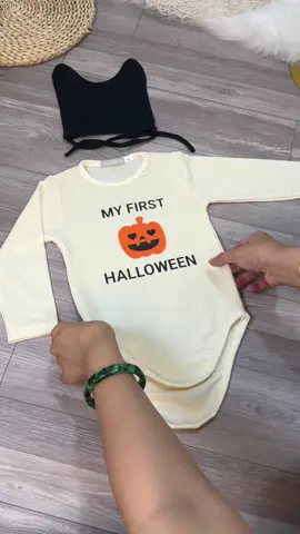 Halloween của bé – đáng yêu hơn cả kẹo 🍬🧙‍♀️ 🎃 #Halloween2025 #HalloweenBaby #TrangPhucHalloween #BeHoaTrang #DoDepChoBe 