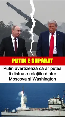 Putin avertizează că furnizarea de rachete Tomahawk Ucrainei ar putea distruge relațiile cu SUA. Liderul rus a reacționat ironic la declarațiile lui Trump despre Rusia. #Putin #SUA #Ucraina #rachete #Tomahawk