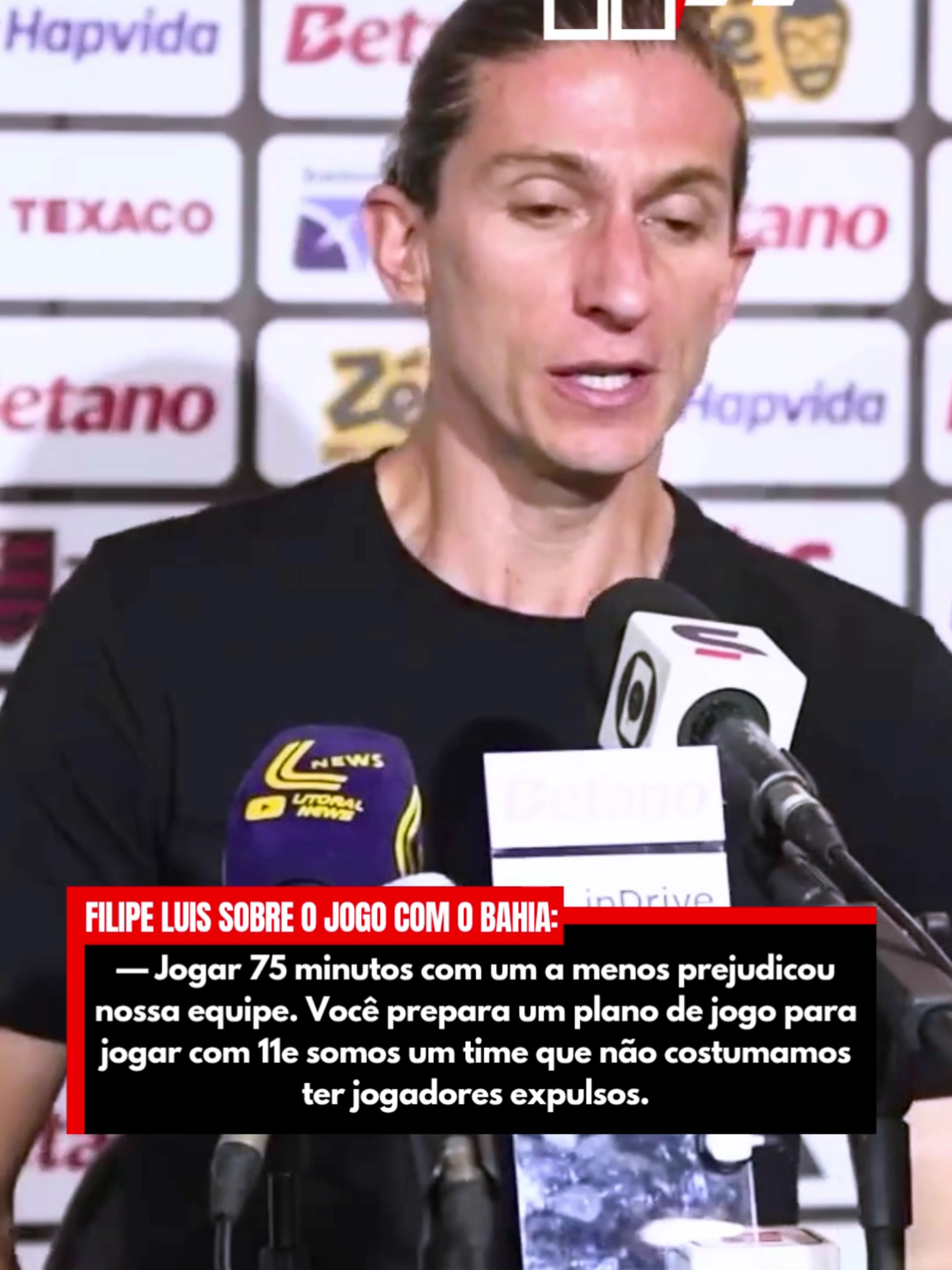 FILIPE LUIS FALA SOBRE O JOGO CONTRA O BAHIA | COLETIVA DE IMPRENSA PÓS JOGO CONTRA O BAHIA #filipeluis #futebol #brasileirao #flamengo #bahia