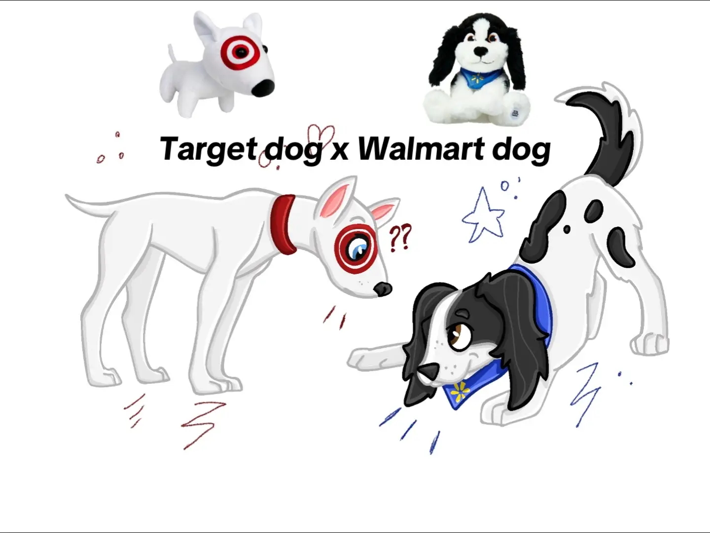 #targetdog #walmartdog #dogart #targetdogxwalmartdog 