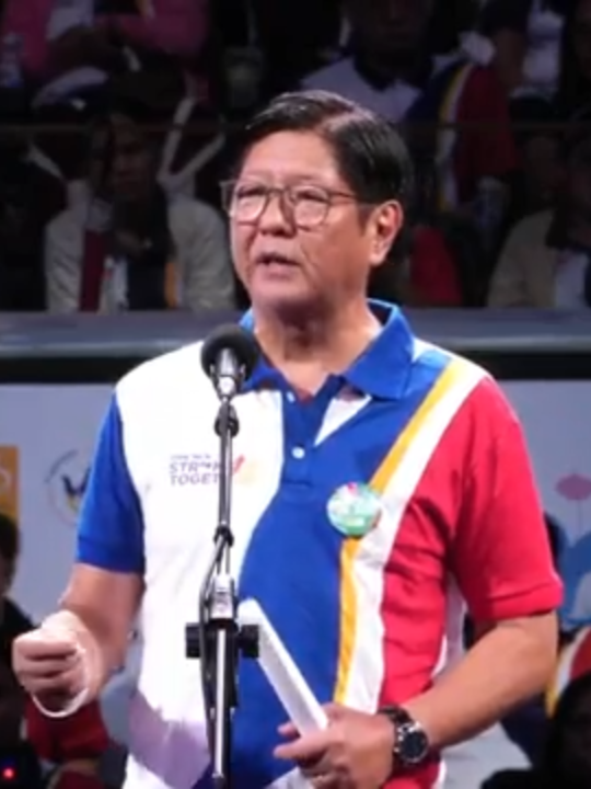 WATCH: President Ferdinand R. Marcos Jr. attended the 2025 National Teachers’ Day Celebration in Pasay City today, October 6, 2025. COURTESY: RTV Malacañang