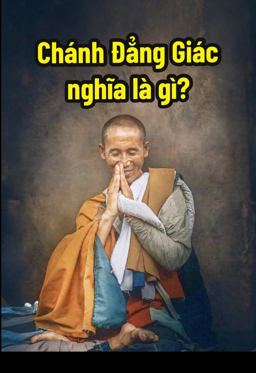 Chánh Đẳng Giác là bậc giác ngộ hoàn toàn, viên mãn, không thầy chỉ dạy, tự mình chứng đạt chân lý tối thượng (Niết-bàn), rồi mở ra con đường giác ngộ cho chúng sinh. Trích Kinh Tăng Chi Bộ (AN 1.13): “Như Lai là bậc A-la-hán, Chánh Đẳng Giác; tự mình giác ngộ, không ai dạy, không ai chỉ.” → Nghĩa là: chỉ chư Phật mới đạt đến Chánh Đẳng Giác — tự giác, giác tha, giác hạnh viên mãn. #thayminhtue #suminhtue #phatgiao #phatphapnhiemmau #phatphap 