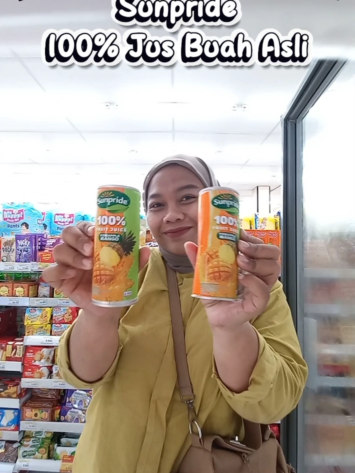 100% jus buah asli, minuman segar favoritku untuk kemanapun @sunpride.id 🥰 #sunprideseratuspersenjusbuahasli  #SunprideSeratusPersenJusBuahAsli 