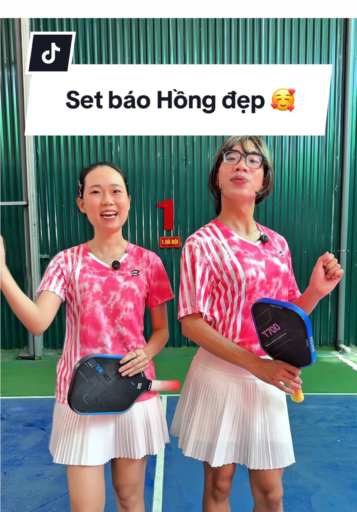 🏏 Full set đẹp như 2ce báo Hồng trong 🛒 nha mn ơi 🥰 @Bà Cúc đi Pickleball  #ninipickleball #pickleball #baoHong #chiem #outfit