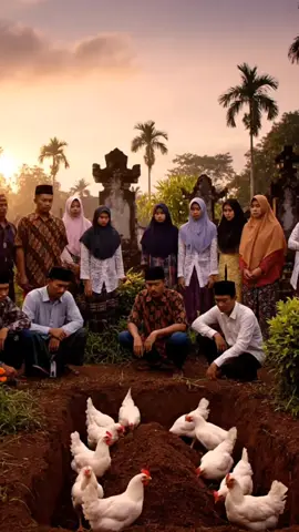 Galin Makam dipenuhi Dengan Ayam #xybca 