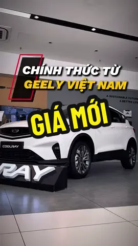 Geely Việt Nam vừa điều chỉnh giảm niêm yết của Geely Coolray Premium trong tháng 10, từ 578 triệu xuống 539 triệu, mức giảm 39 triệu. Đây cũng là mức giảm đối với bản Coolray Standard, từ 538tr xuống 499tr hồi tháng 9. Bên cạnh đó là chương trình hỗ trợ 50% lệ phí trước bạ vô cùng hấp dẫn, khiến giá xe lăn bánh bây giờ bằng giá niêm yết lúc mới ra mắt.  Đây có thể xem là động thái quyết tâm dành lấy thị phần trong khúc khúc B-SUV đang vô cùng khốc liệt tại Việt Nam. Quý anh chị quan tâm liên hệ em Thành ngay hôm nay để nhận những chương trình ưu đãi tuyệt với nhé #geelyvietnam #geelydanang #geelycoolray #coolray