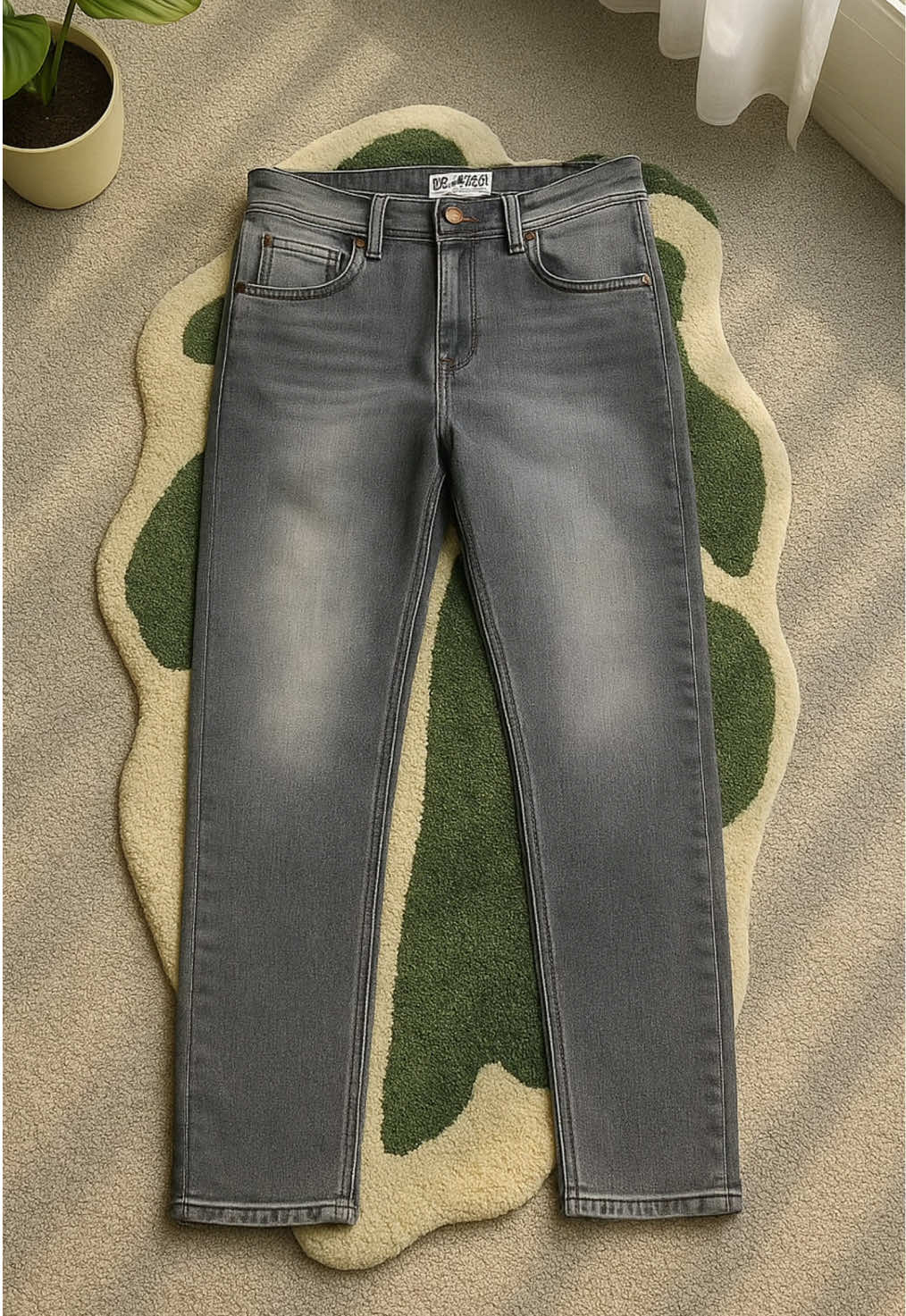 rekomendasi denim longpants cutting slimfit grey #celanadenim #celanapanjang #celanapria 