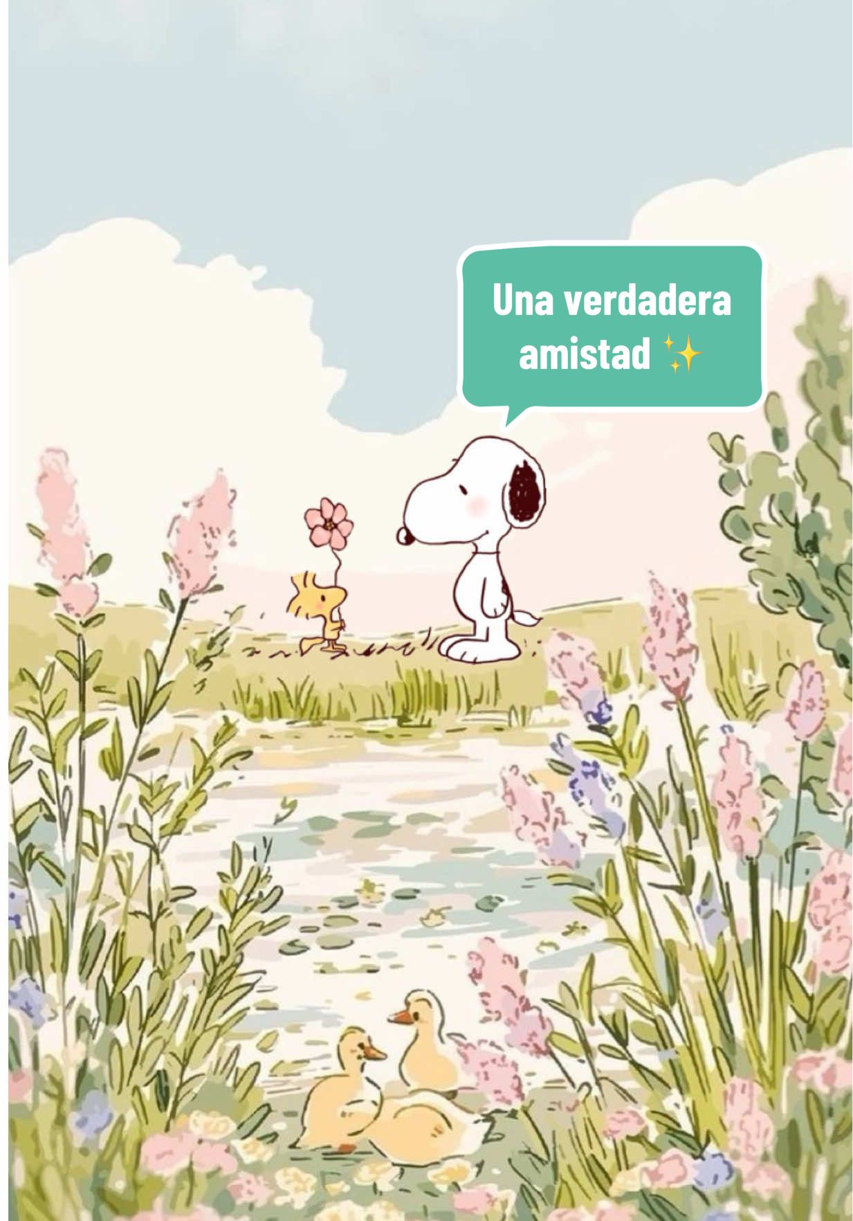 Deseo que tengas una amistad tan linda como la de SNOOPY con WOODSTOCK 🥹✨💜 Envíaselo a tu gran amigo de aventuras!!! #peanuts #paratiiiiiiiiiiiiiiiiiiiiiiiiiiiiiii #fyp #snoopy #amistad  