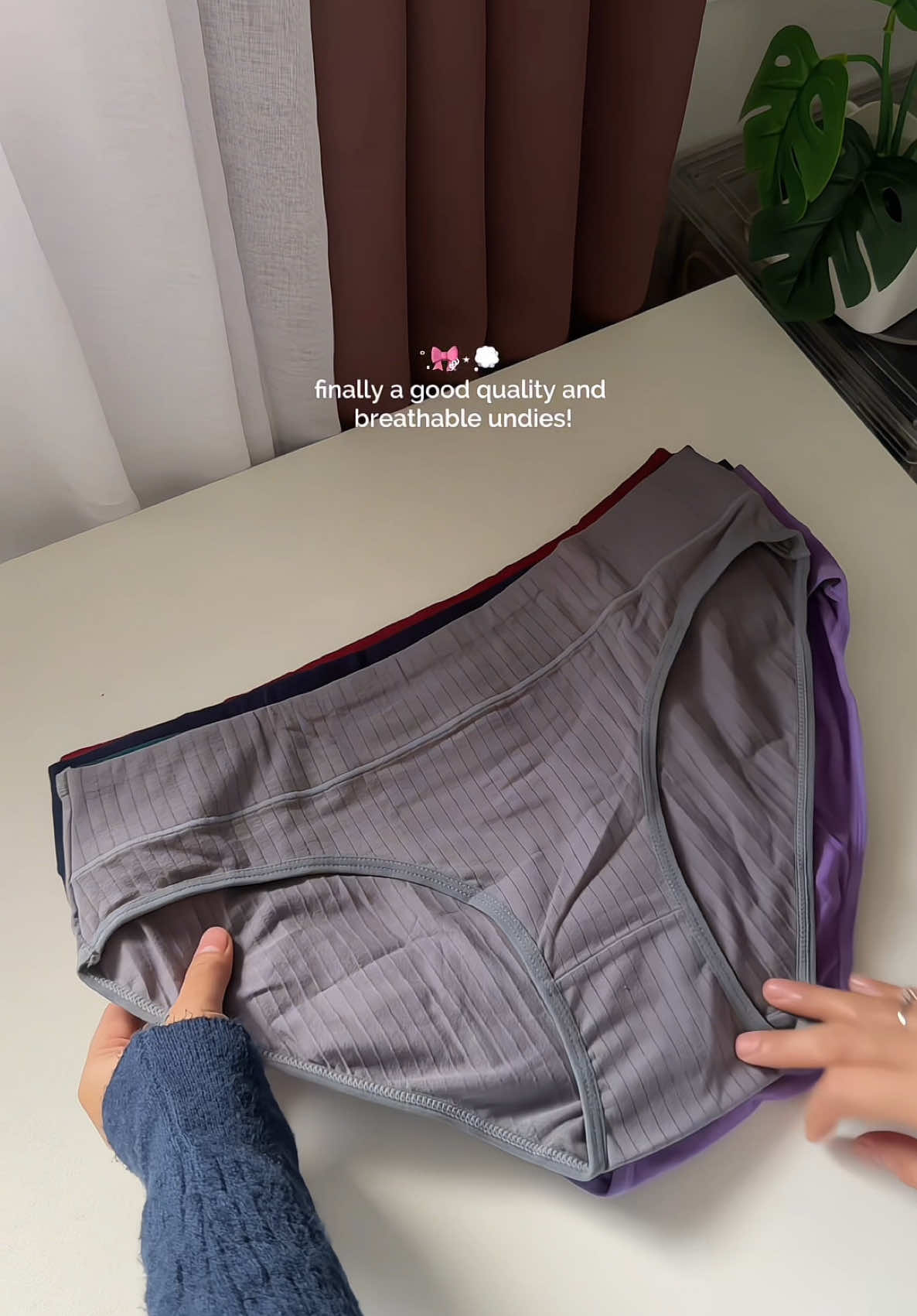 your sign to change your panties, I swear sobrang comfy ne’to suotin! 🥹☁️ #innerwear #panties #cottonunderwears #underwear #levaounderwear 
