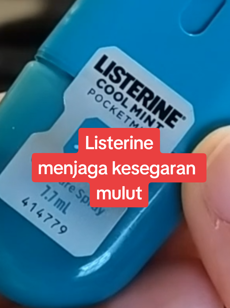 Kesegaran mulut,pake Listerine aja😍 . #listerinespray  #listerinemouthspray  #listerinespraymulut  #listerinepocketmist  #listerine 
