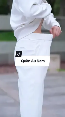 Quần Âu Nam Ống Rộng Suông #TikTokFashion #quanaunam #quanauhanquoc #thoitrangnam 