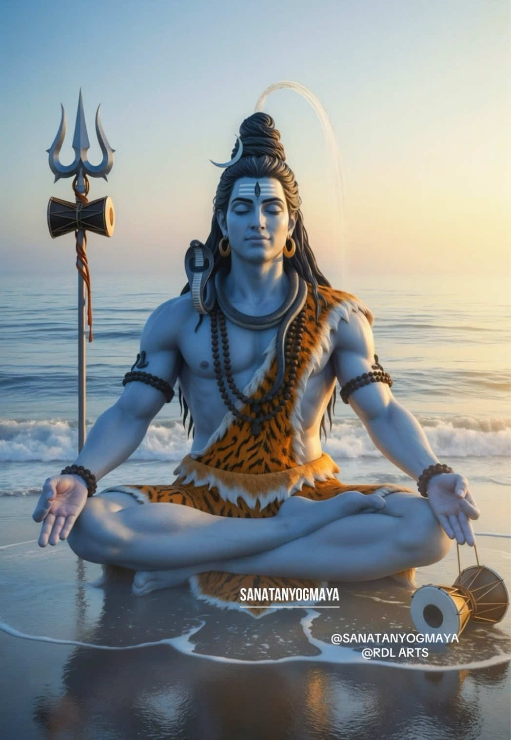 🙏 Har Har Mahadev 🙏 Follow @sanatanyogmaya             @RDL.CREATIVEME   #shiva #shiv #mahadev #mahakal #harharmahadev 