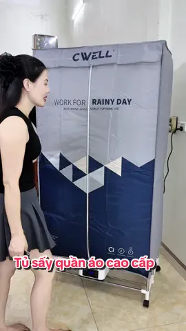 Tủ sấy quần áo gấp gọn CWELL cao cấp #tusayquanao #tusayquanaogapgon #tusayquanaocwell #xuhuongtiktok2025 #lycocham1987 