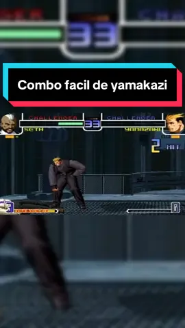 Combo facil de yamakazi / #kof #kof2002 #kof2002plus #kof2002magicplus2 #kof2002combos                             