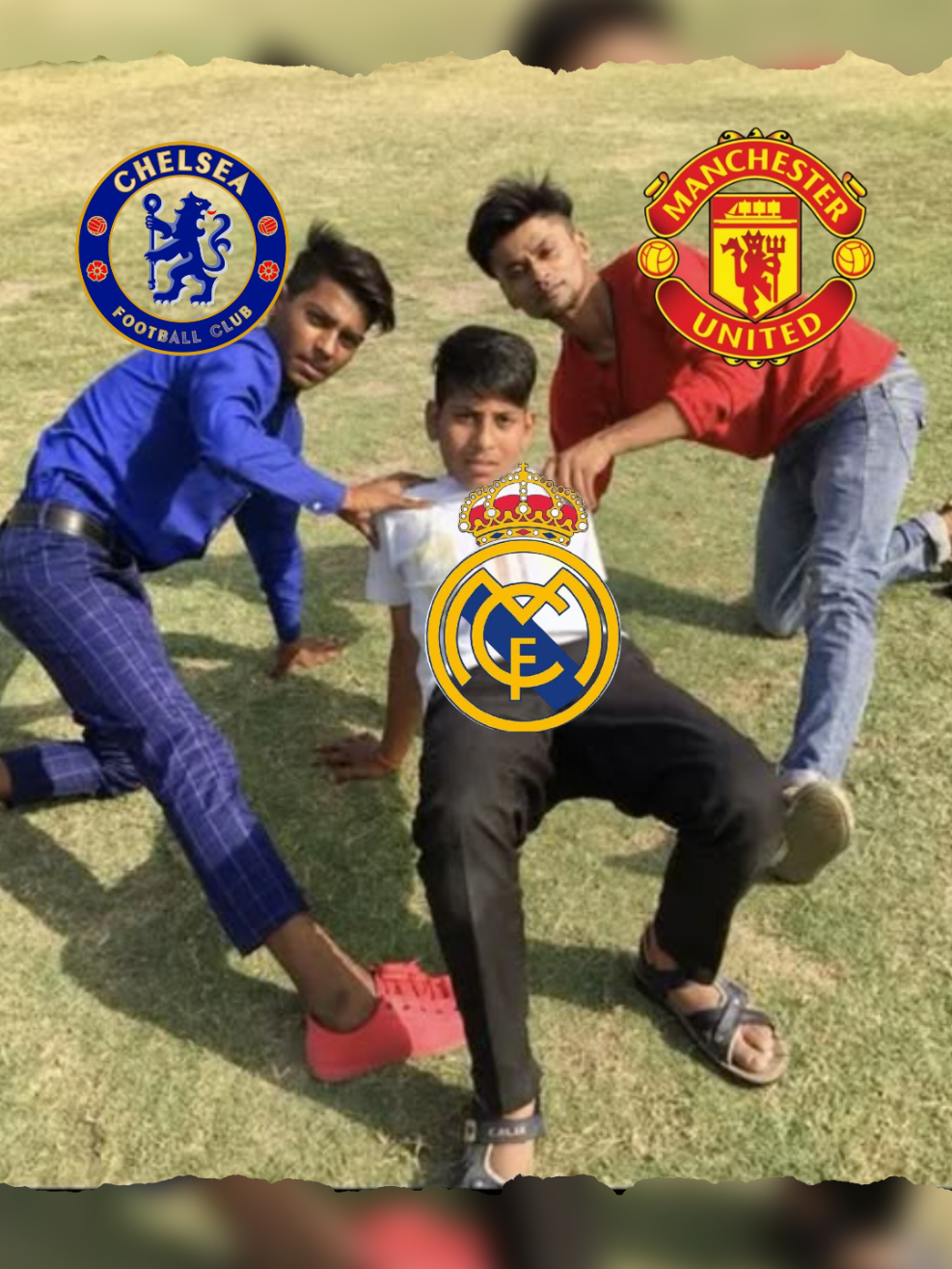 menang kalah bersama itulah 3 trio😹#fyp #manchesterunited #chealsea #realmadrid 