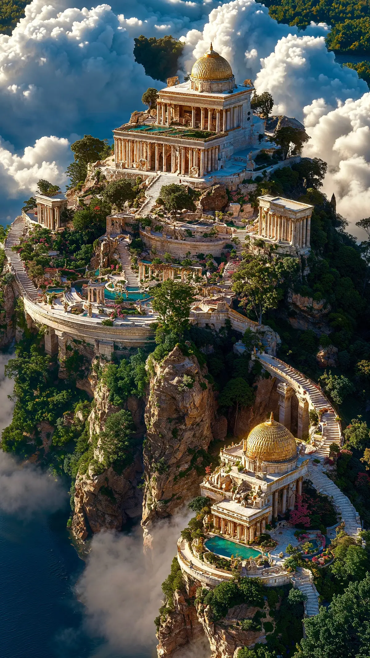 #aiart #fantasy #landscape #aesthetic #fyp 