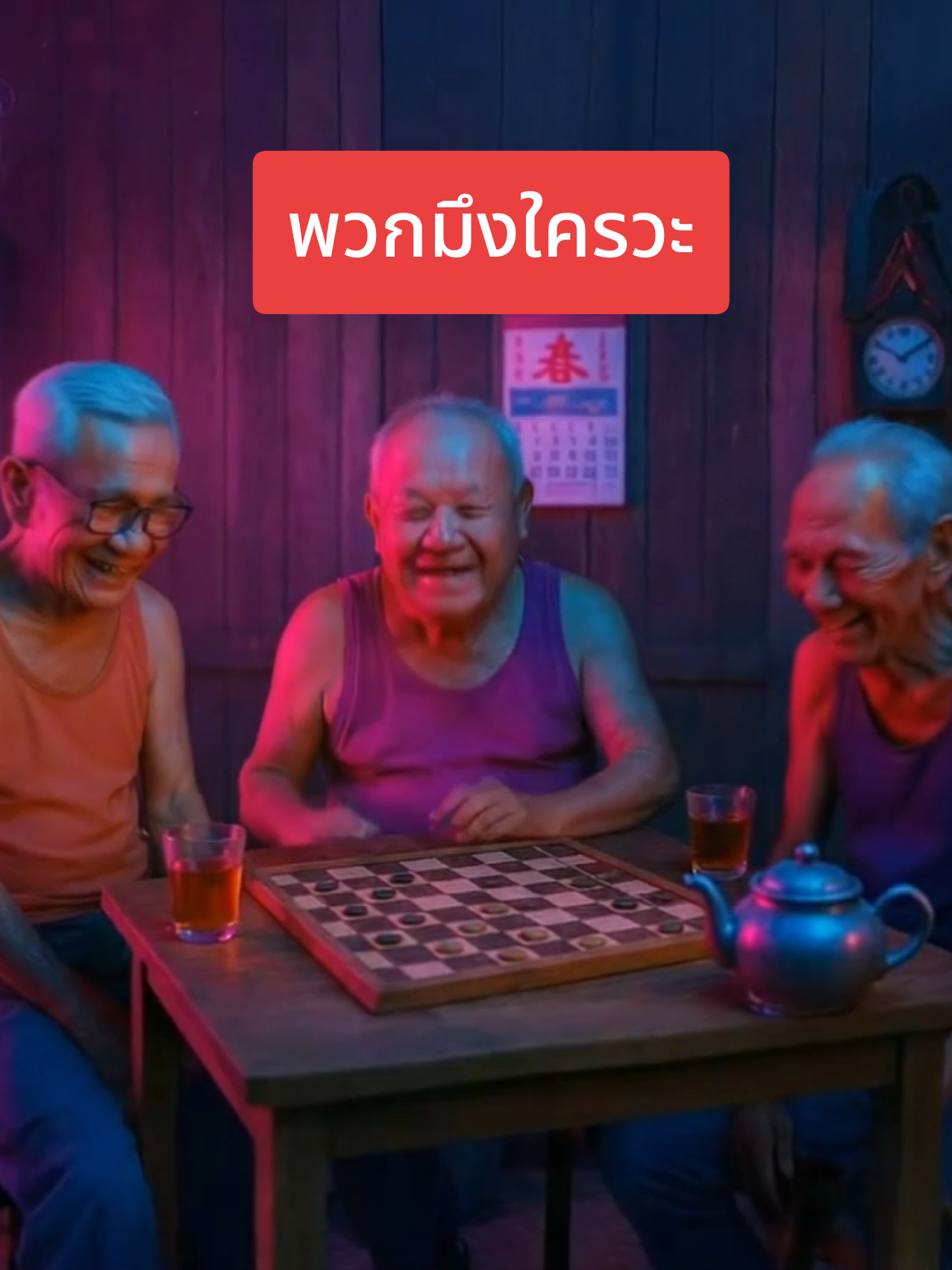 คนแก่นั่งคุยกัน แก่แล้วความจำไม่ดี #มุขตลก #ตลก #คนไทยเป็นคนตลก #เอไอ #โบ๊ะบ๊ะ 
