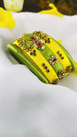 Green and Yellow combo💚💛#nakshiniben #handmadebangles #FestiveVibes #ChuriLover #BangladeshiBusiness #ChuriLover #ShopNow 