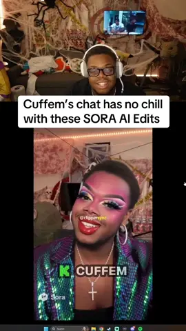 Cuffem’s chat has no chill with these SORA AI Edits #cuffem #cuffemclips #fyp #viral 