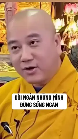 Đời ngắn nhưng mình đừng sống ngắn #phatphapnhiemmau #thichphaphoa #nguyennguoiann 