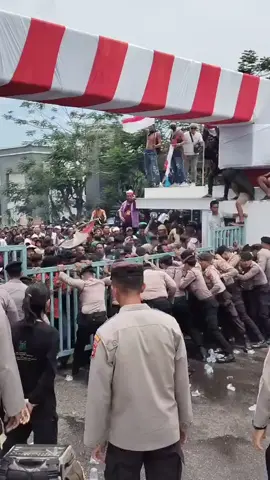 Demo Kantor PT Timah Pangkalpinang Bangka..