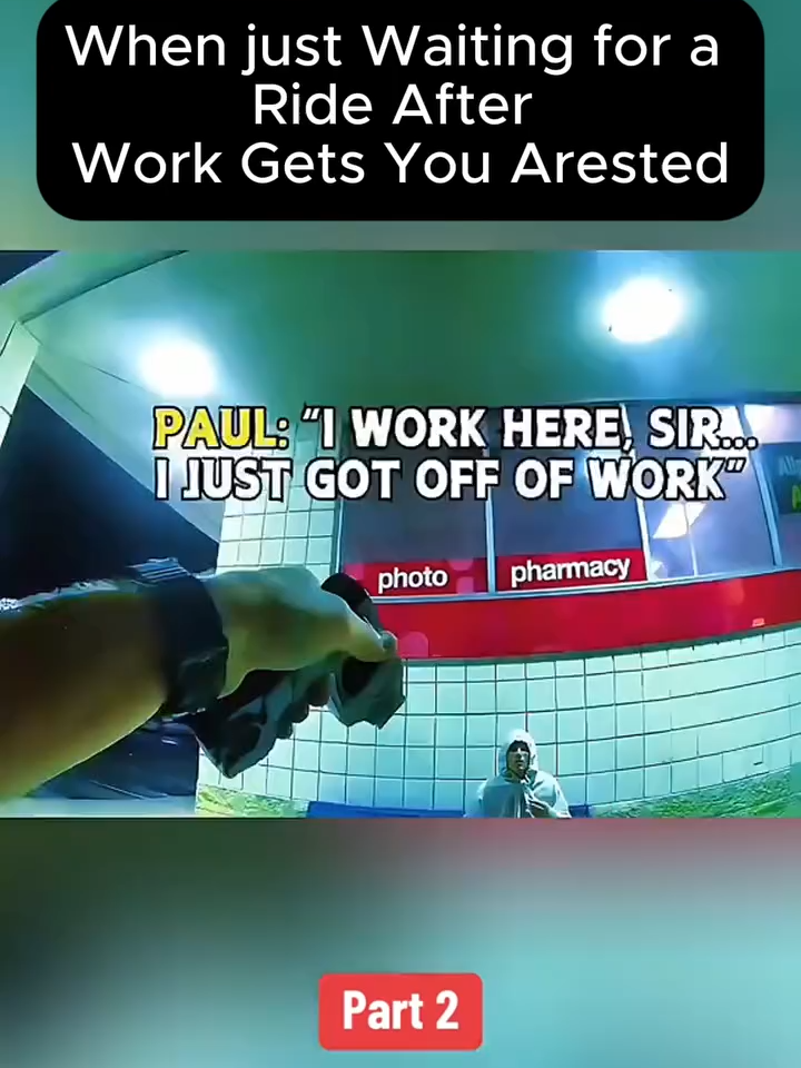 When Just Waiting for a Ride After Work Gets You Arrested Part ##cops #crime #copsorcrime #law #lawsuit #fyp #viralvideo #ohYd