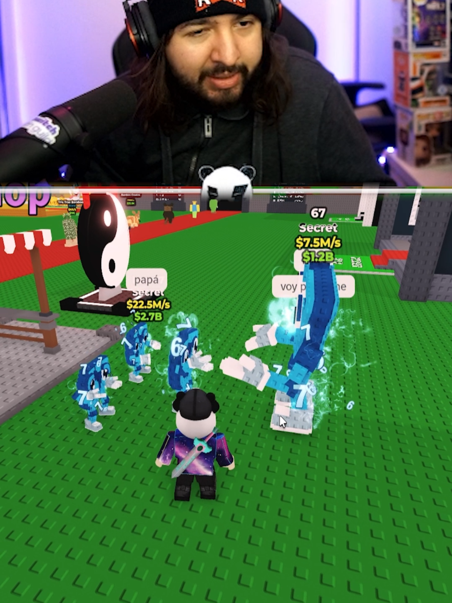 LOS 67 sin PAPA en ROBA un BRAINROT #robaunbrainrot #stealabrainrot #brainrot #robloxedits #robloxclips #brainrots #secreto #67 #los67