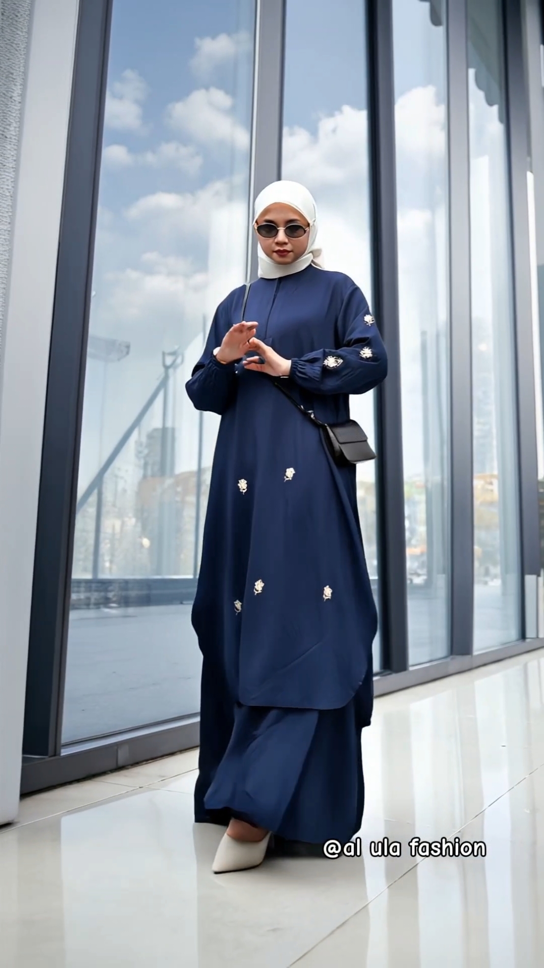 Kamari Dress Abaya Embordery Double Layer Polo Linen Busu Friendly Gamis Outer Viral by Diarletta #gamis #gamiskekinian #gamismurah #gamissyari #gamiscantik #gamislebaran #dress #dressabaya 