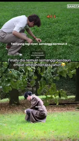 Gemes bgt wkwkk Klo kata tae jgn pantang menyerah  #kimtaehyung #taehyung #fourleafclover #jimin #fypage 