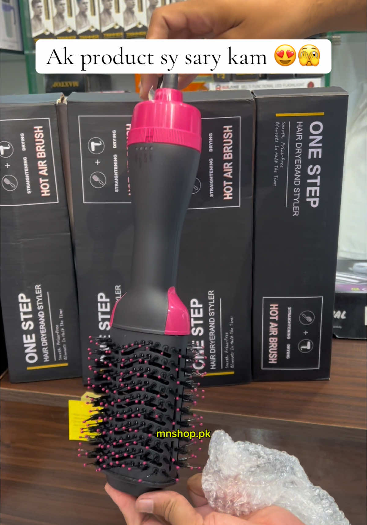 One step hot air dryer brush #hairdryer #onestep 
