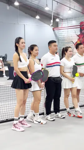 Ra sân với visual 10/10, nhưng kỹ năng thì chỉ mới biết phát bóng qua lưới 😅 #pickleball #vuthuyquynh #Lifestyle #missgrandinternational 