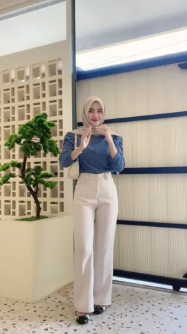 ihayy blue🦋🩵✨🤏🏻#blouse #biru #atasanwanita #outfitnongki #nongkicantik 