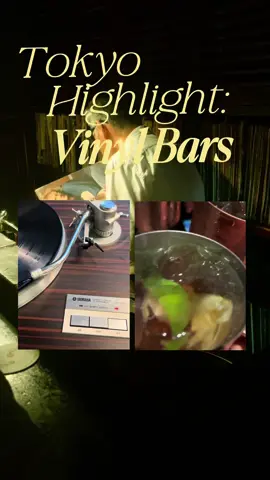 Hands down my favorite thing we did in Tokyo was spend late nights at all the local listening bars and the best vibe of all was grandfathers #tokyojapan #thingstodoinjapan #vinyl 
