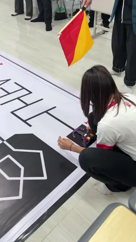Line follower robot competition using Kakarobot IoTA #robot #robotics #electronics #engineering #fyp 