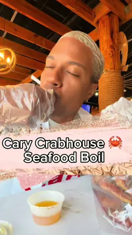 Full-circle moment 🦀✨   Cary Crab House in North Carolina still undefeated — buttery, messy, perfect.   If you ever pass through Raleigh or Cary, this is your sign to stop here.  #seafoodboil #northcarolinafood #foodtiktok #travelvlog #RestaurantReview 